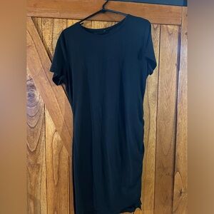 Amazon Black Crew Neck Top